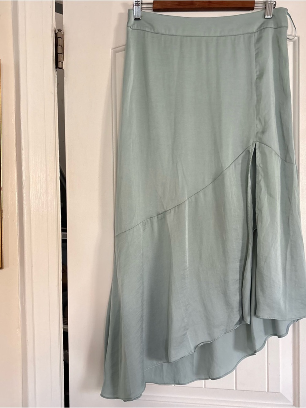 Free People Sage High-Low Asymmetrical Skirt